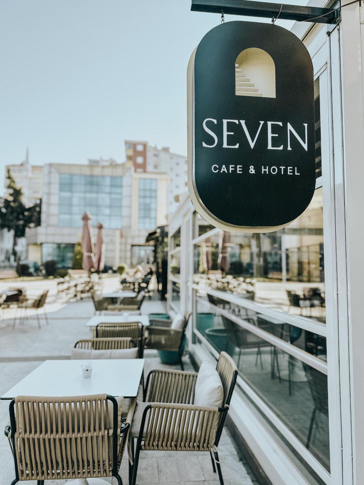 Seven Cafe & Hotel Pogradec Exterior foto